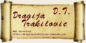 Dragija Trakilović vizit kartica